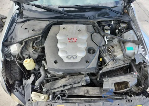 2006 Infiniti G35 from USA, damaged, VIN JNKCV54E36M707126